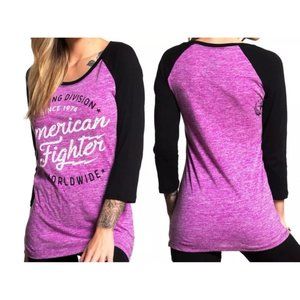 AMERICAN FIGHTER Women's T-Shirt STINGER RAGLAN Te
